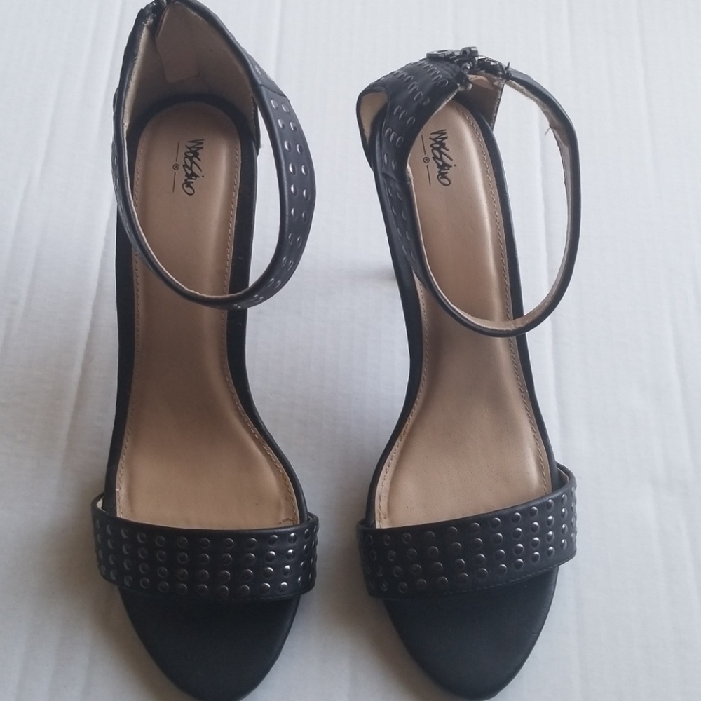 Studded heels